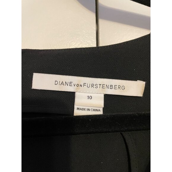 Diane von Furstenberg V-Neck Knee-Length Dress US 10 - Picture 3 of 5